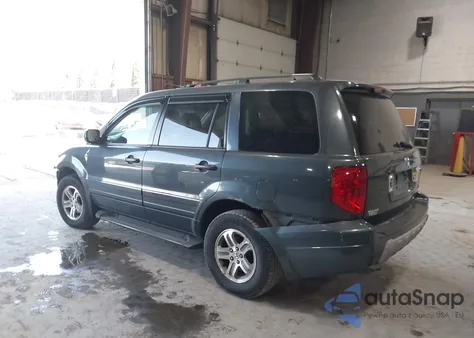 2004 Honda Pilot Ex-L из США, поврежденный, VIN 2HKYF185X4H517712
